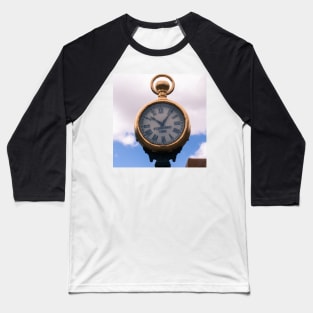 Spitz Street Clock Baseball T-Shirt